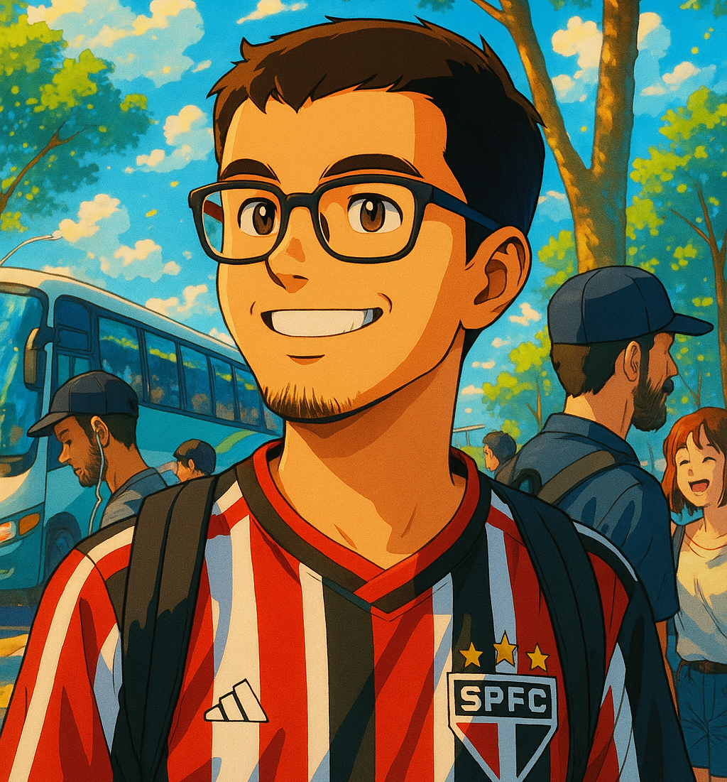 Caio Barreto trabalhando